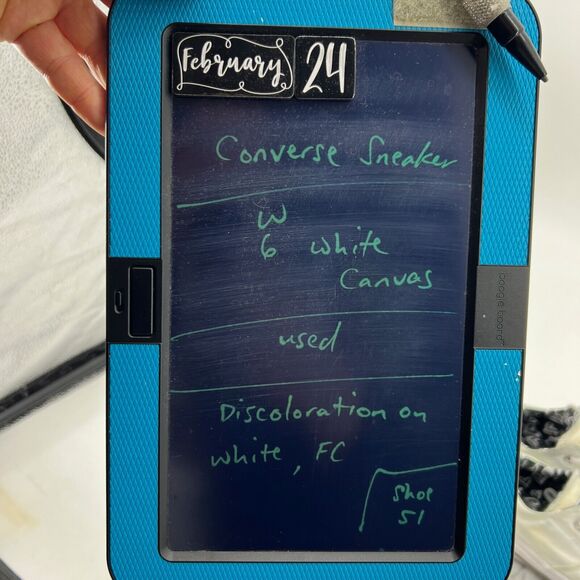 Converse Shoes Womens 6 White Canvas CTAS Madison Ox Skateboarding Sneakers - Picture 13 of 14